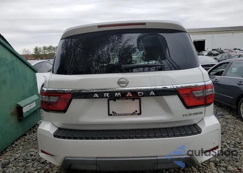 2024 Nissan Armada Platinum из США, поврежденный, VIN JN8AY2CD3R9707551